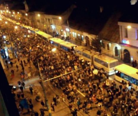 5.000 de clujeni i-au cerut lui ”Daniel” să meargă după ”Viorel”