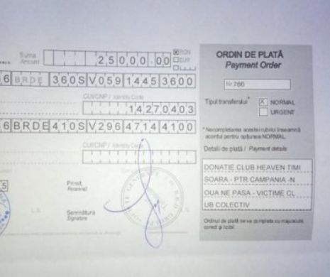 Donație în loc de doliu. Cel mai hulit club din Timișoara a donat 25.000 de lei victimelor incendiului din București
