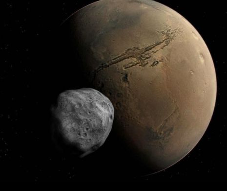MARTE va deveni de nerecunoscut. Unul din sateliţii planetei se apropie iar savanţii sunt siguri că o coliziune este iminentă