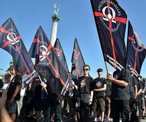 GESTURI EXTREM DE PROVOCATOARE ale celor din ”64 de Comitate”. ISTORIA ROMÂNIEI, BATJOCORITĂ în ultimul hal