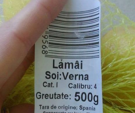 LĂMÂILE UCIGAŞE sunt IMPORTATE din Spania. Pericol public din cauza OTRĂVURILOR PE CARE LE CONŢIN. Culmea, pe etichetă scrie „NERECOMANDAT CONSUMULUI”