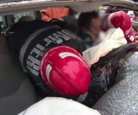 Accident grav in Romania! Surpriza mare pentru politisti: cine se afla la volan. VIDEO