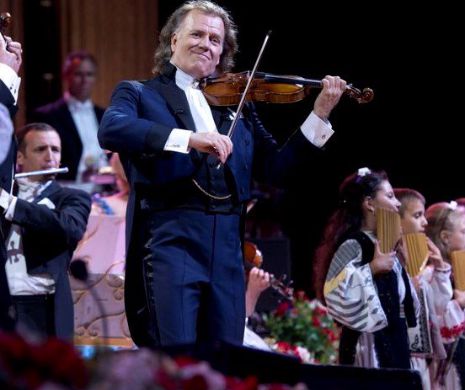 André Rieu îi iubeşte pe români. Mesajul îndrăgitului violonist pentru fanii săi din România