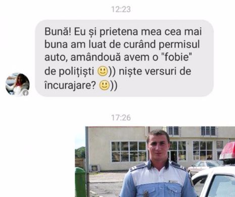 Ce le-a scris politistul Marian Godina acestor proaspete soferite