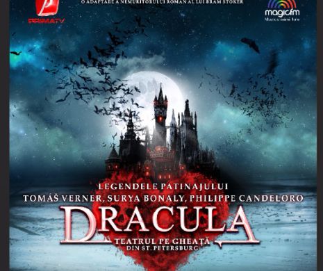 DRACULA PE GHEAȚĂ la București și la Cluj-Napoca