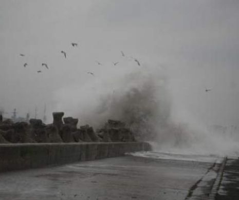 EFECTELE VISCOLULUI. Porturi ÎNCHISE din cauza VÂNTULUI PUTERNIC