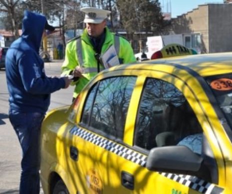 Gata cu SFIDAREA CLIENŢILOR. Amenzi cu cinci zerouri pentru TAXIMETRIŞTII CE REFUZĂ CURSE. Poliţia şi Protecţia consumatorului verifică plângerile împotriva şoferilor