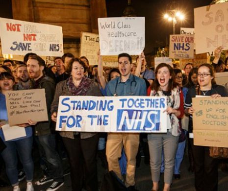 MAREA BRITANIE. Prima grevă a medicilor, în ultimii 40 de ani