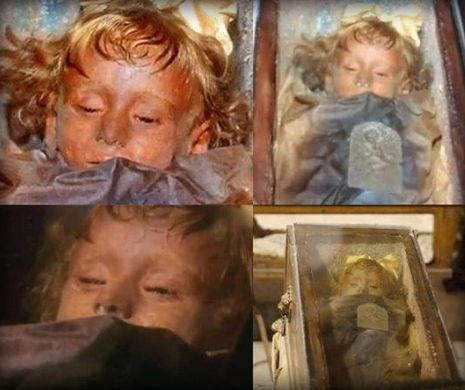 Rosalia Lombardo, copila moartă de o sută de ani care nu a putrezit şi, care, uneori, închide şi deschide ochii | VIDEO