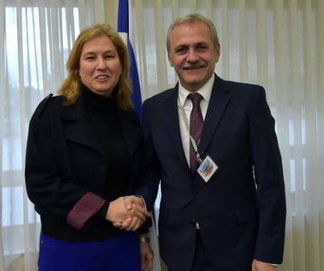 „Scandalul etichetelor” pe agenda de discuții dintre Liviu Dragnea și Tzipi Livni - liderul Partidului Hatnuah