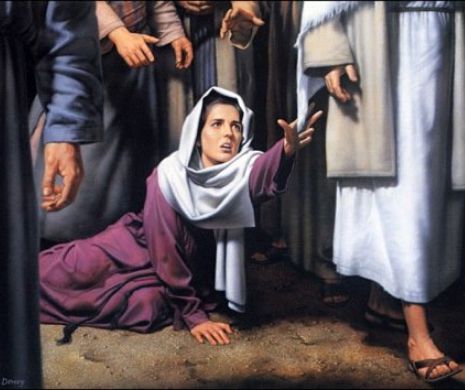 Femeia care a dat examen cu Iisus Hristos
