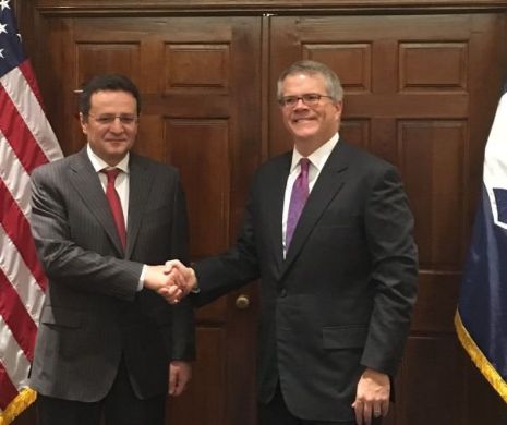 George Maior s-a întâlnit cu adjunctul secretarului comerțului din SUA, Bruce Andrews. ATRAGEREA INVESTIŢIILOR, printre priorități