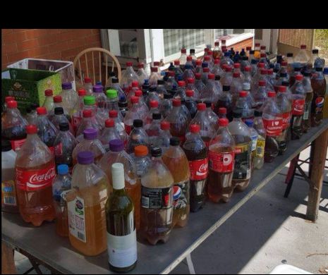I-a cerut chiriasului sa-i elibereze casa, insa a avut parte de un soc. Ce a pus in cele 200 de sticle gasite inauntru