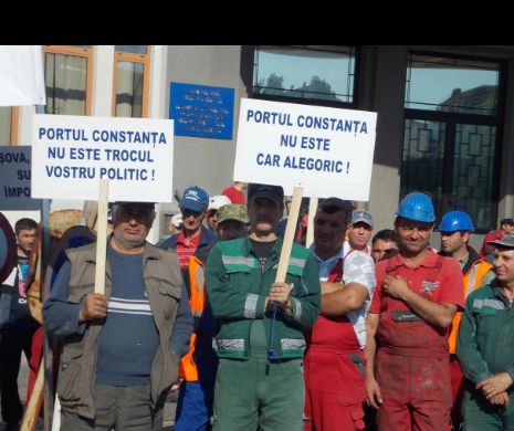 Ignorați de autorități, agenții economici și salariații din portul Constanța anunță PROTESTE de amploare: “Master Planul portului, lipsit de fundament economic”