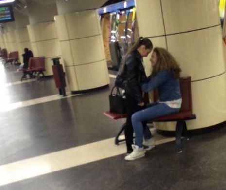 Nu au avut ruşine! Ce au făcut în văzul tuturor, în staţia de la metrou de la Bucureştii Noi