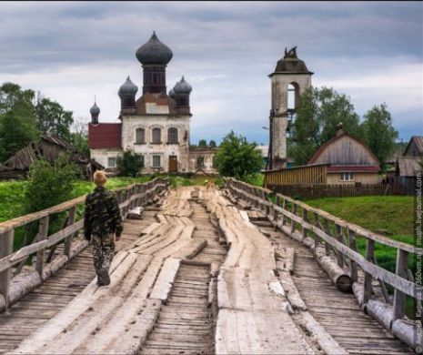RUSIA RURALĂ şi satele în care TIMPUL pare că A STAT ÎN LOC. Case şi biserici din anii 1800, MĂRTURII ale TRECUTULUI şi PREZENTULUI l Foto