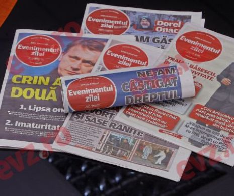 Evenimentul zilei rămâne lider între ziarele de calitate