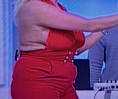 IMAGINI HORROR cu o vedetă de la Antenă, care și-a arătat ȘUNCILE în direct! S-a îngrășat foarte mult în ultima perioadă iar CAMERAMANUL n-a avut MILĂ DE EA