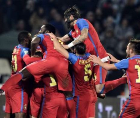 LIGA I. Steaua - Astra Giurgiu, 2-0. „Roș-albaștrii” au câștigat un meci ESENȚIAL și rămân în cursa pentru câștigarea campionatului