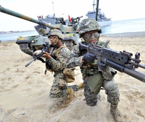 SUA și COREEA DE SUD, în cele mai ample exerciții militare din istorie