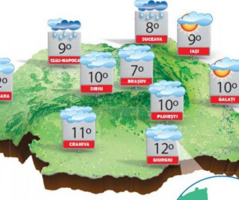 Valorile de temperatură - atât cele diurne, dar mai ales cele nocturne - vor fi sub cele normale | PROGNOZA METEO