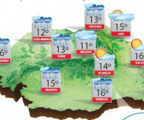 Vremea va deveni caldă pentru sfârșitul lunii martie cu vânt și precipitații slabe | PROGNOZA METEO