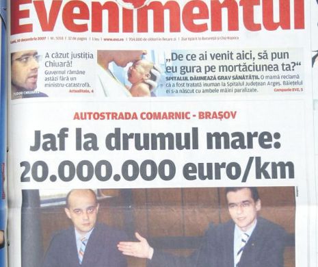 20 de milioane de euro kilometru de autostradă între Brașov și Comarnic | Memoria EVZ