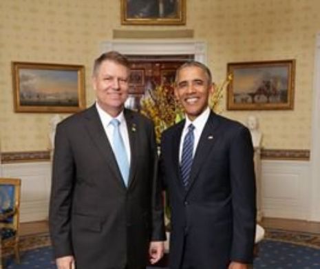 Corespondenţă din SUA. Klaus Iohannis a luat cina cu Barack Obama