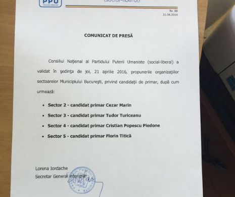 Maria Grapini NU vrea ca PIEDONE să candideze al Primăria Sectorului 4 din partea PPUSL