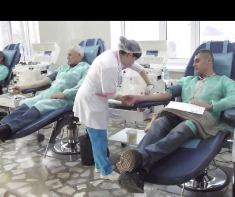 „Donează sânge! Salvează o viaţă!”,  pentru că sângele unui donator poate salva până la alte 3 vieţi