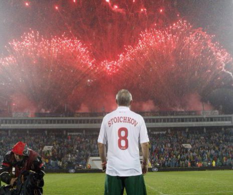 Gică Hagi, demonstrație de fotbal la meciul organizat de Stoichkov: „A fost incredibil” / FOTO & VIDEO