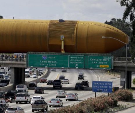 Monstruozitatea plimbată de NASA pe străzile din Los Angeles