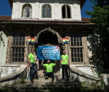 Patru români vor traversa Oceanul Atlantic într-o barcă cu vâsle