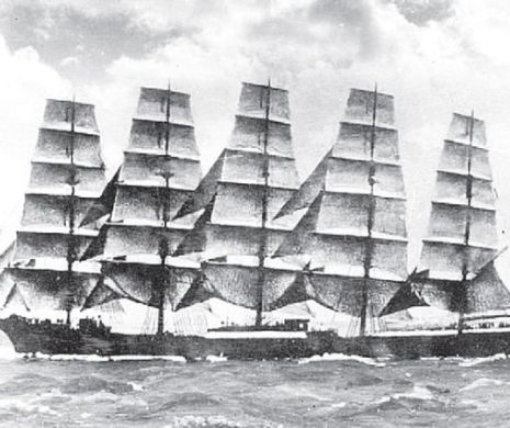 Royal Clipper, urmașul gigantului Pressen, lansat în 1902, a vizitat Constanța