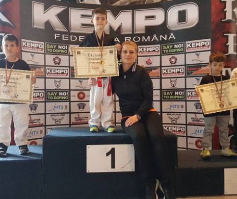Timon Zaharia a câștigat primul său titlu de campion național la Kempo