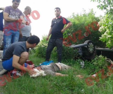 Breaking News: Circulație parțial parțial blocată pe A1. Șoferul este GRAV RĂNIT