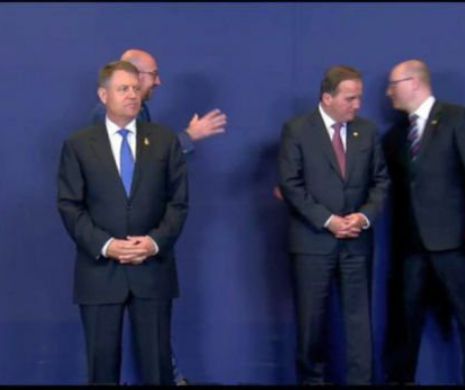 Klaus Iohannis, izolat la Consiliul European