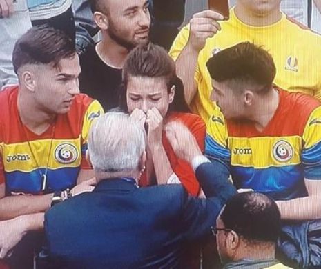 Moment EMOȚIONANT pe „Stade de France”. Fata lui Anghel Iordănescu a izbucnit în LACRIMI