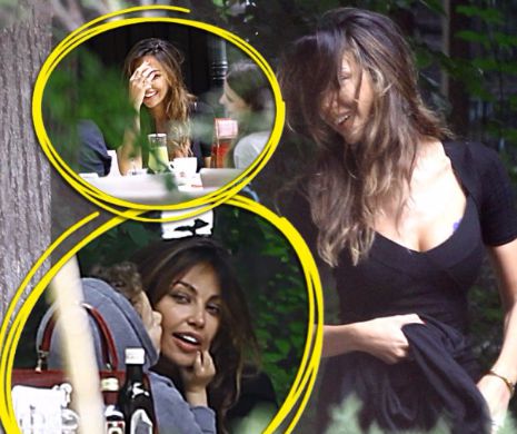 Nici GERARD BUTLER n-a fost atât de pasional! A pupat-o pe GHENEA şi a muşcat-o de obraz în public!