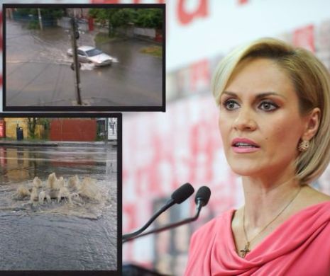 Orice PLOAIE mai puternică INUNDĂ Capitala. Oamenii sunt DISPERAȚI, iar Gabriela FIREA cere măsuri din partea APA NOVA. Doar 11 INCIDENTE semnalate la gurile de CANALE, din totalul de 40.000 aflate în BUCUREȘTI