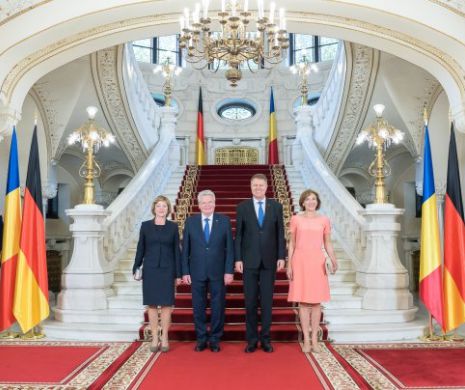 Preşedintele Germaniei, Joachim Gauck, în vizită de stat în România, se întâlneşte azi cu premierul şi cu preşedintele Iohannis