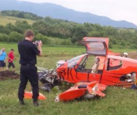 Avion PRĂBUŞIT la SIBIU! Aeronava avea la bord PATRU persoane
