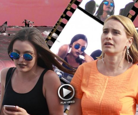 Bodyguarzii n-au lăsat-o pe fiica Andreei Esca să intre într-un club din Mamaia. Puștoaica s-a întors cu mama ei și...