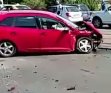 BREAKING NEWS: HAOS în București. Circulația a fost BLOCATĂ din cauza unui ACCIDENT cu 4 VICTIME