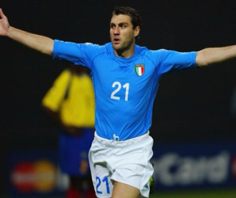 Îl mai știți pe „Bobo” Vieri? Italianul revine în fotbal, la 43 de ani