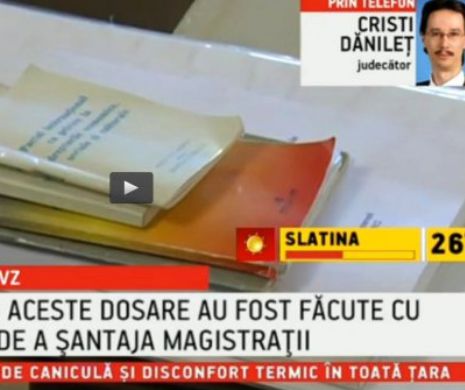 Magistratul Cristi DANILEŢ: "Serviciul SIPA nu îşi avea nicio justificare! Comisia Europeană ne-a şi impus să îl desfiinţăm"