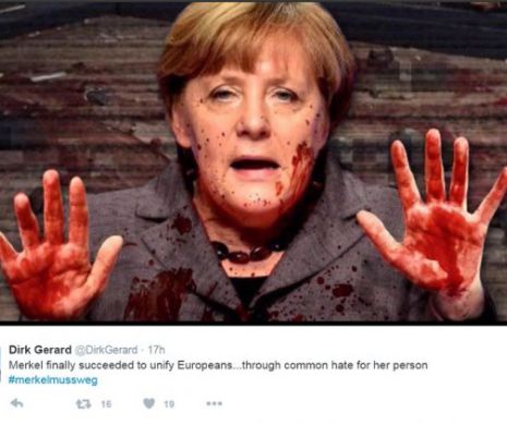 Mii de nemţi au ieşit în stradă şi au strigat “Merkel trebuie să plece!”