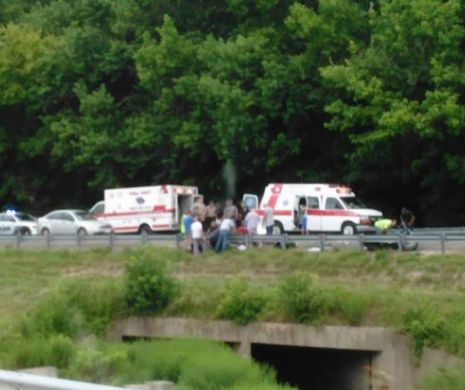Mii de oameni sunt convinşi că au văzut sufletul unui motociclist decedat într-un accident rutier. Imaginea realizată la faţa locului este, într-adevăr, tulburătoare