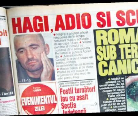 Scuzele lui Hagi atunci când s-a retras prima oară de la Națională | Memoria EVZ