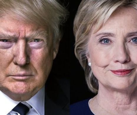 Sondaj: Hillary Clinton are 13% peste Donald Trump